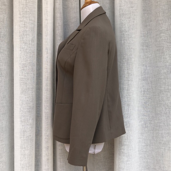 Cerutti 1881 taupe single breasted blazer - Picture 3 of 11